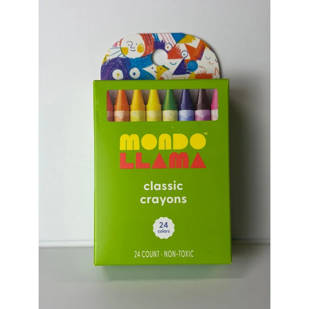 Mondo Llama Markers, Colored Pencil, Crayons Bundle
